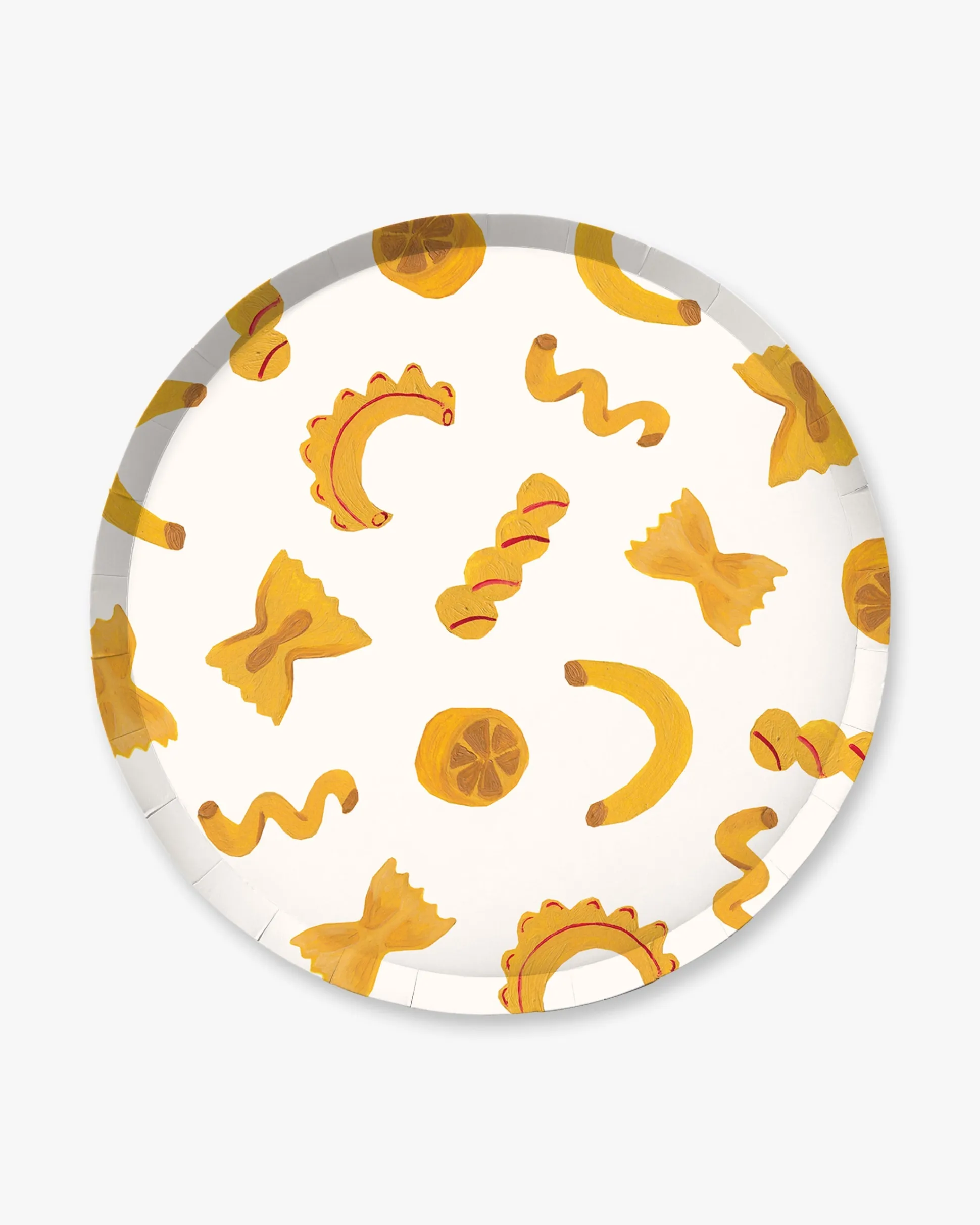 Pasta Party Dinner Plate Set - set of 12
