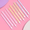 Pastel Glitter Candles - 10 glitter candles