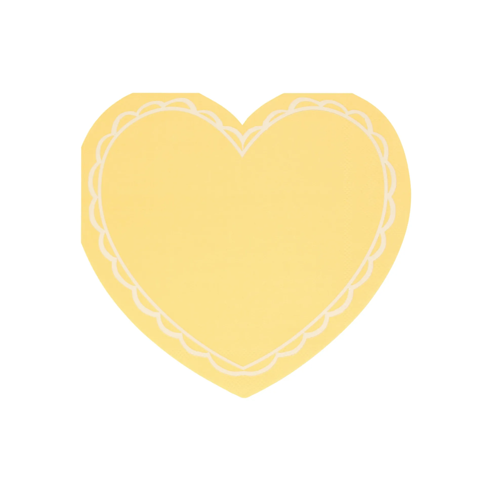 Pastel Heart Large Napkins, Pack of 16