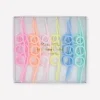 Pastel Loopy Candles (x 16)