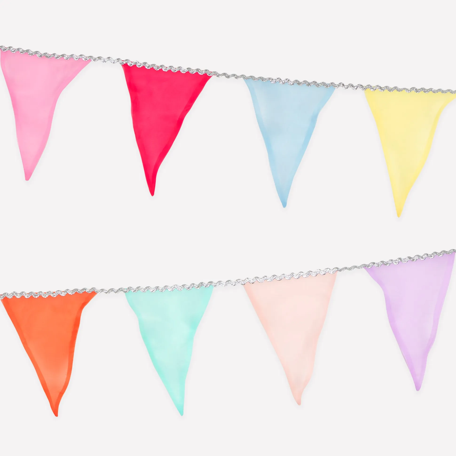Pastel Rainbow Organza Garland