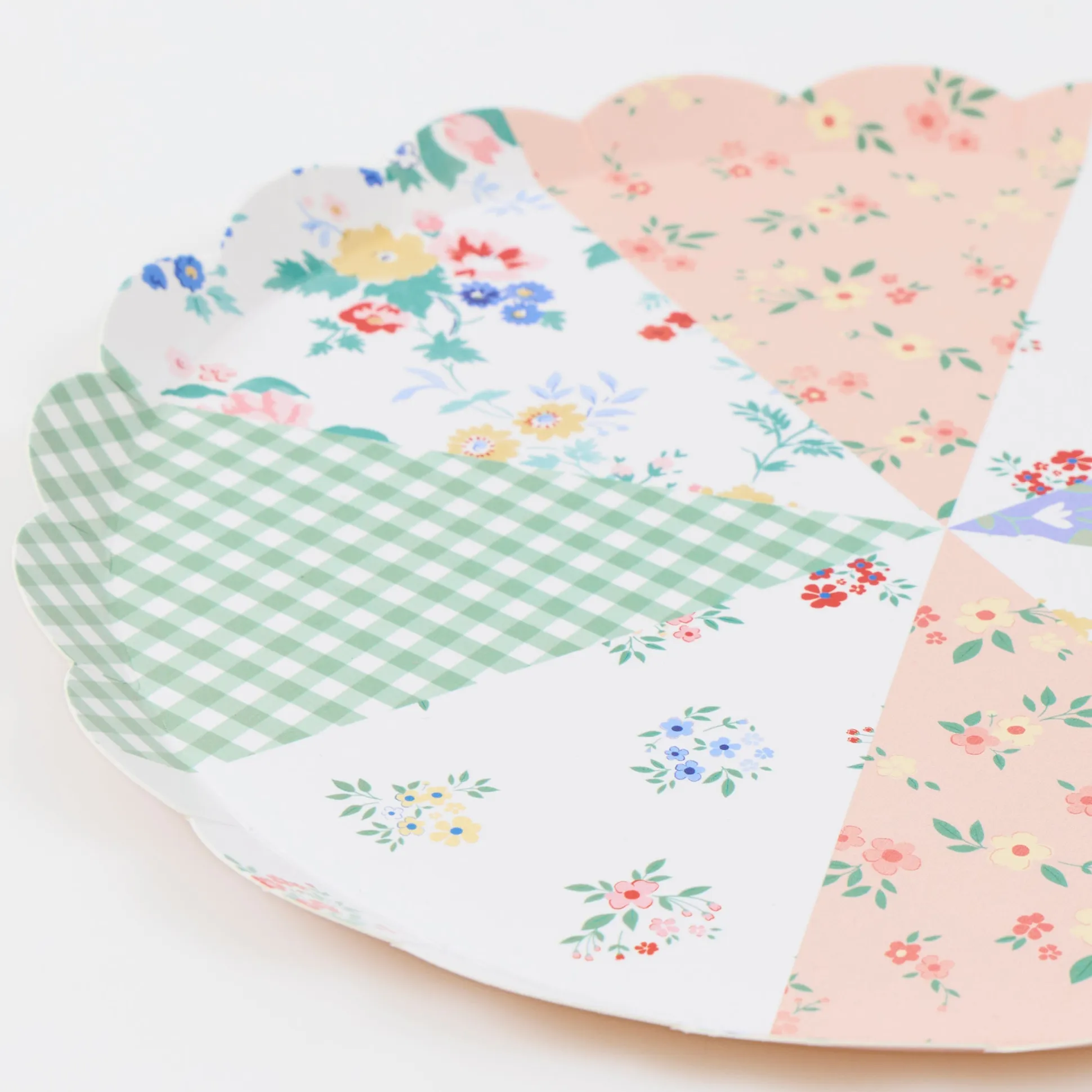 Patchwork Side Plates (x 8)