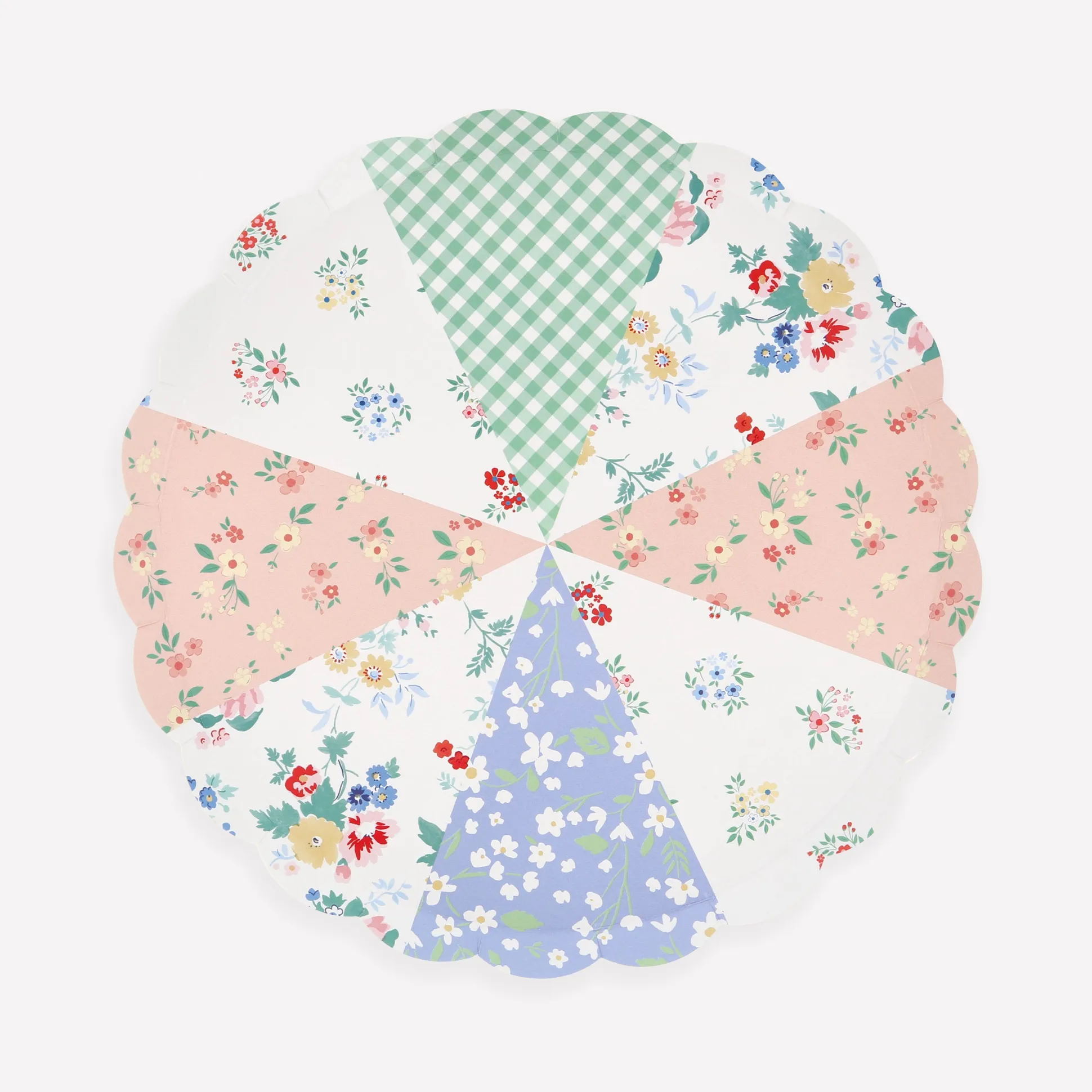 Patchwork Side Plates (x 8)
