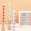 Patterned Table Candles, Pack of 12