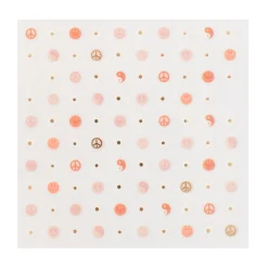 Peace & Love Nail Stickers, Pack of 100