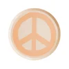 Peace & Love Peace Dessert Plates, Pack of 8