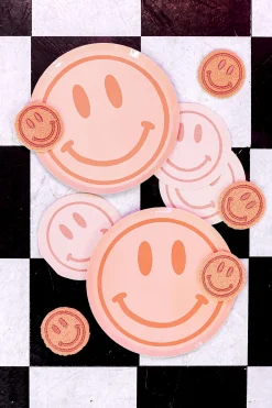 Peace & Love Smile Cocktail Napkins, Pack of 20
