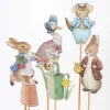 Peter Rabbit & Friends Cake Toppers, Pack of 6