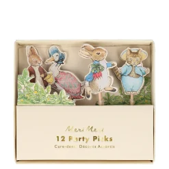 Peter Rabbit & Friends Party Picks, Pack of 12