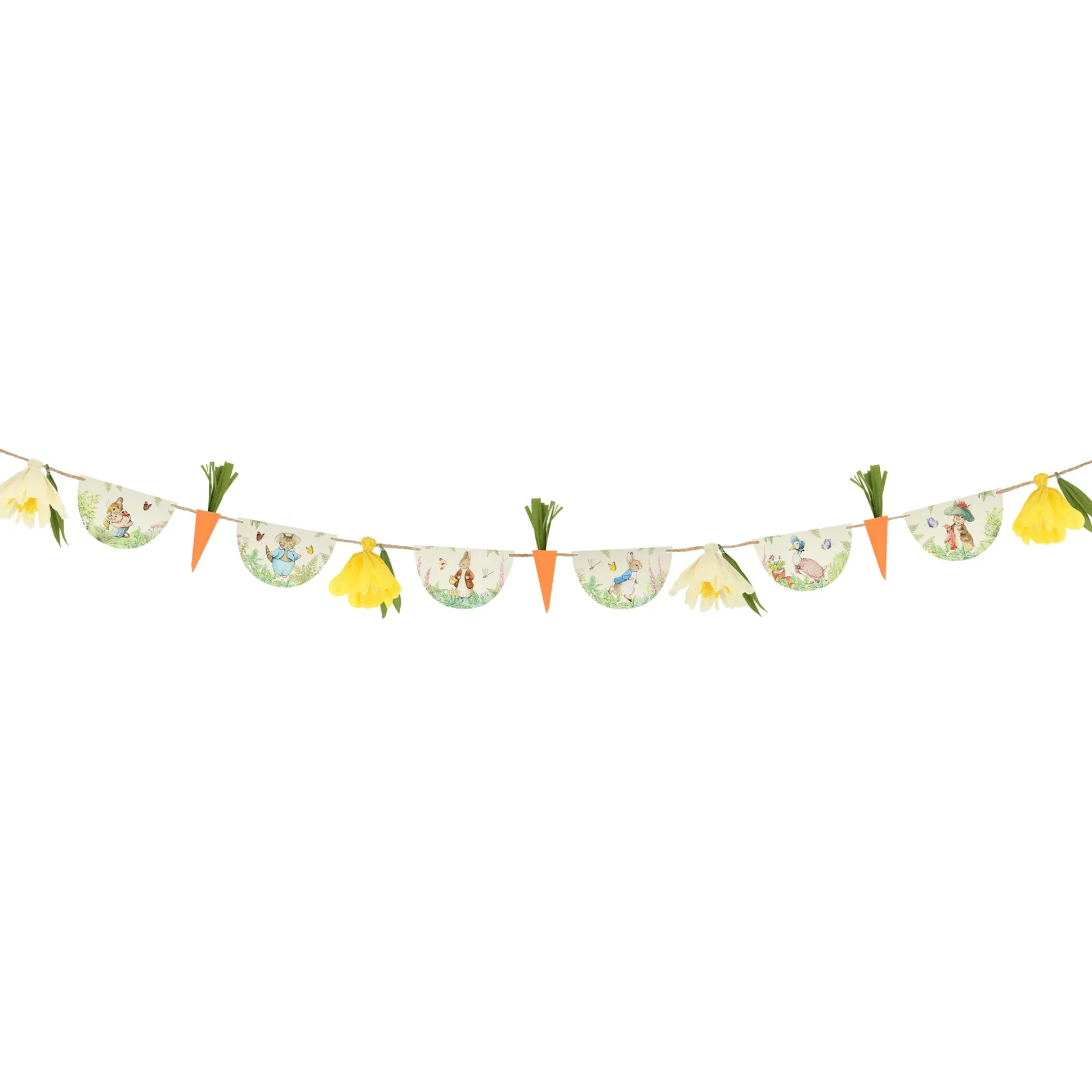 6' Peter Rabbit In The Garden Garland