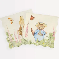 Peter Rabbit In The Garden Large Napkins, Pack of 16
