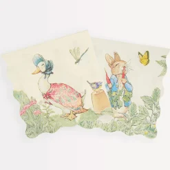 Peter Rabbit In The Garden Large Napkins, Pack of 16