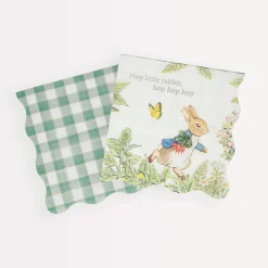 Peter Rabbit In The Garden Small Napkins, Pack of 16
