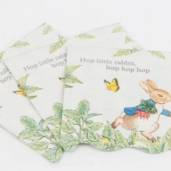 Peter Rabbit In The Garden Small Napkins, Pack of 16