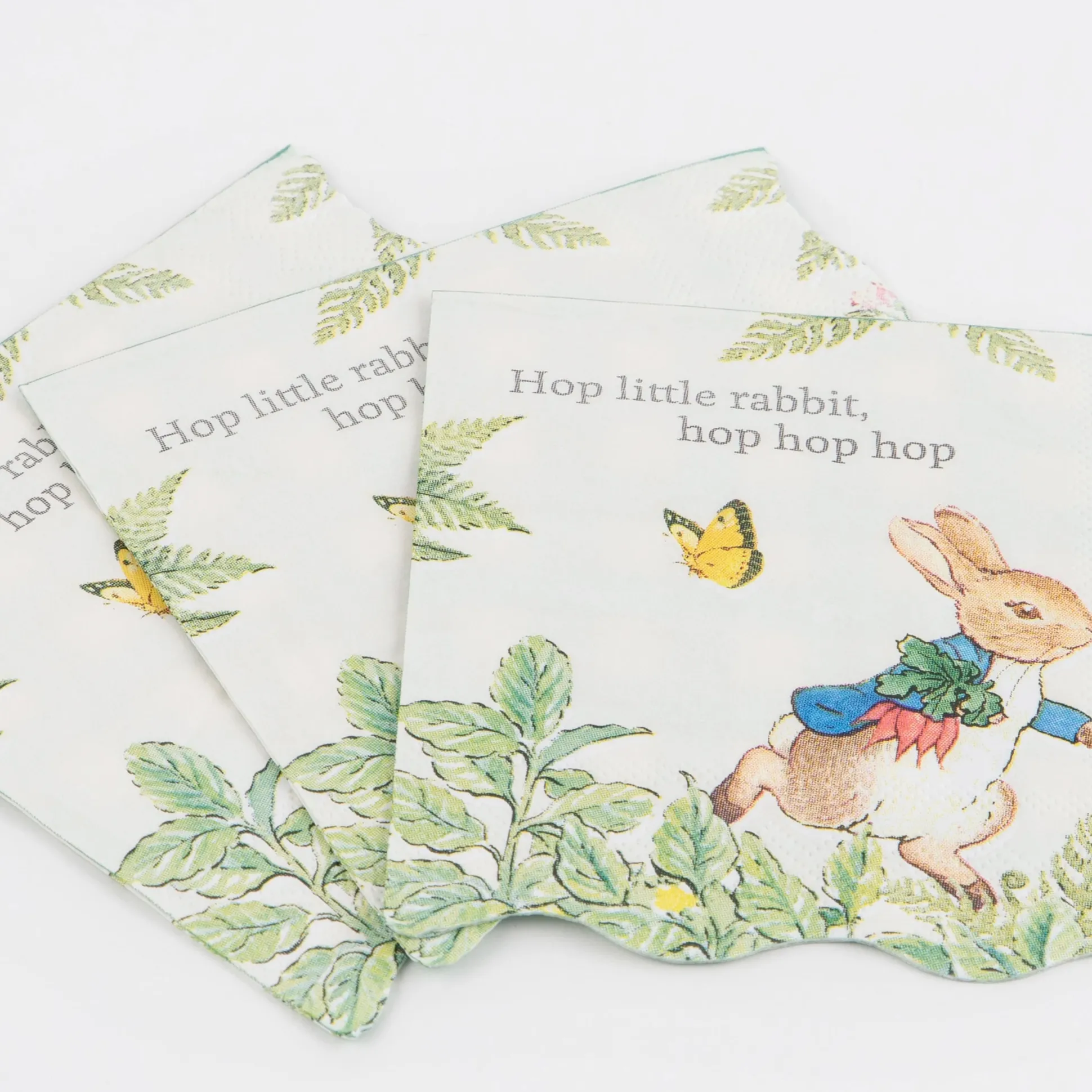 Peter Rabbit In The Garden Small Napkins, Pack of 16
