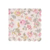 Pink Chintz Large Napkins, Set of 16