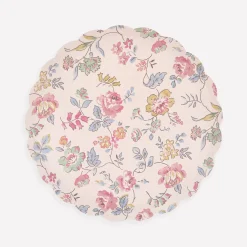 Pink Chintz Side Plates, Set of 8