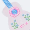 Pink Guitar Shaped Napkins (x 16)