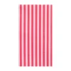 Pink Striped Guest Napkins, Pack of 16