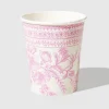 Pink Toile Cups, 10 per pack