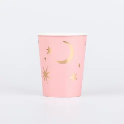 Pink Witch Cups, Pack of 8
