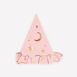 Pink Witch Hat Napkins, Pack of 16