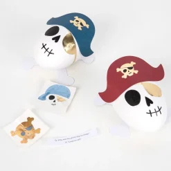 Pirate Skulls Surprise Balls, Pack of 3