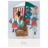 Pirates & Palm Tree Cake Toppers, Pack of 7