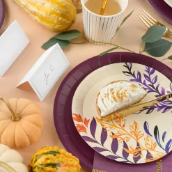 Plum Classic Large Plates (10 per pack)