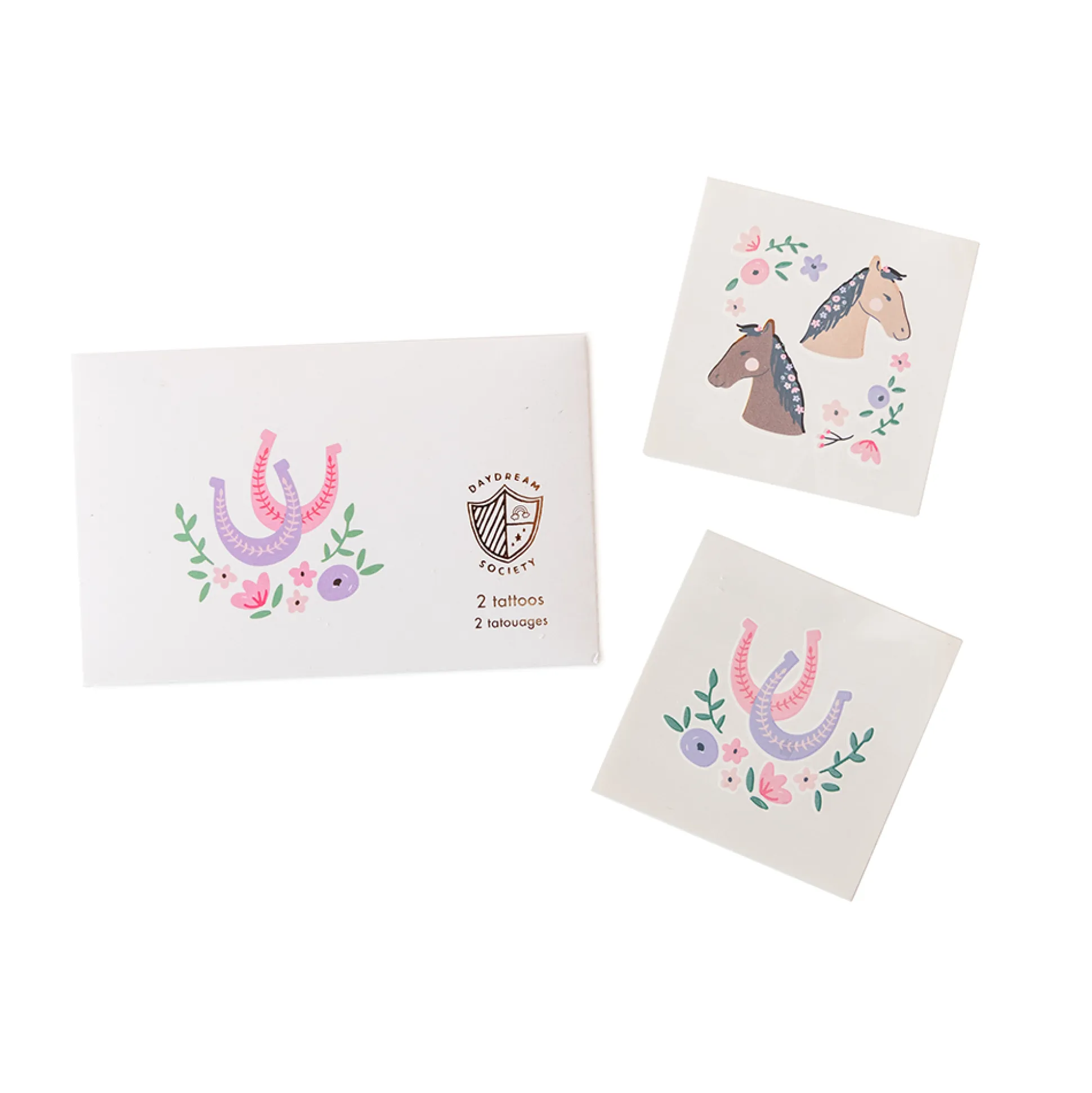 Pony Tales Temporary Tattoos, Pack of 2