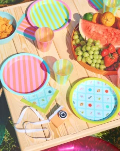 Pool Party Plates - 24 paper plates