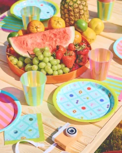 Pool Party Plates - 24 paper plates