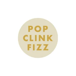 Pop Clink Fizz Coaster