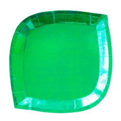 Posh Emerald City Dinner Plates, Pack of 8