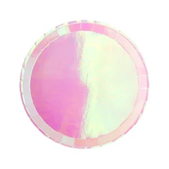 Posh Just Peachy Round Dessert Plates, Pack of 8