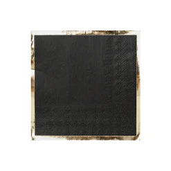Posh Noir Cocktail Napkins, Pack of 20