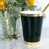 Posh Noir 12 oz Cups, Pack of 8