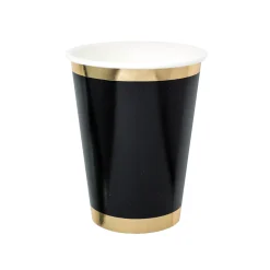 Posh Noir 12 oz Cups, Pack of 8