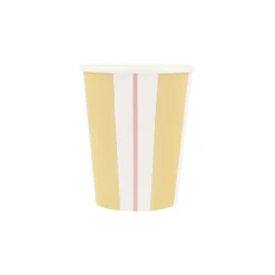 Preppy Stripe Cups, Pack of 8