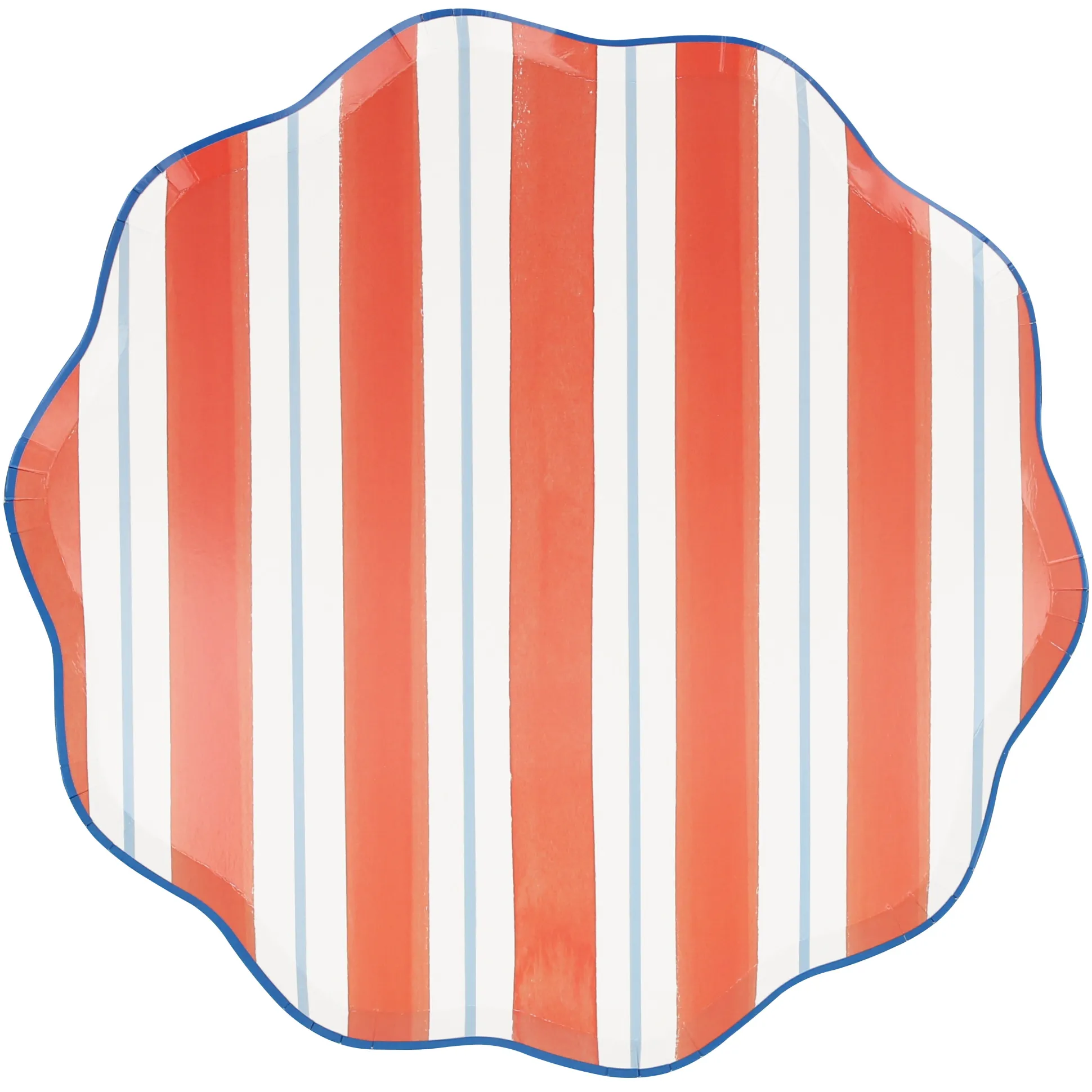Preppy Stripe Dinner Plates, Pack of 8