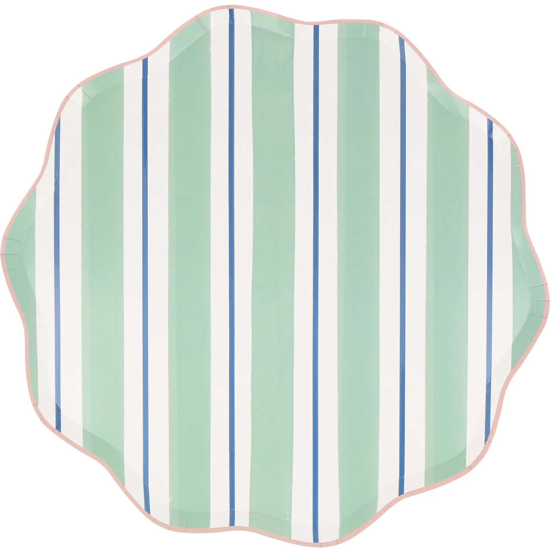 Preppy Stripe Dinner Plates, Pack of 8