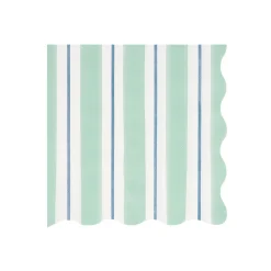 Preppy Stripe Large Napkins, Pack of 16