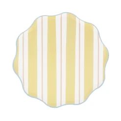 Preppy Stripe Side Plates, Pack of 8