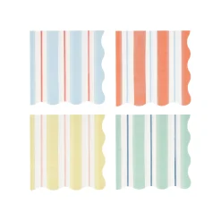 Preppy Stripe Small Napkins, Pack of 16