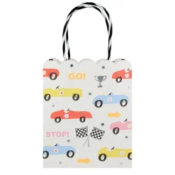 Race Car Party Bags, Pack of 8