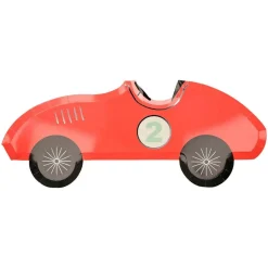 Race Car Plates, Assorted Pack of 8