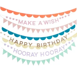 6' Rainbow Birthday Garland