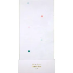 Rainbow Star Paper Tablecloth