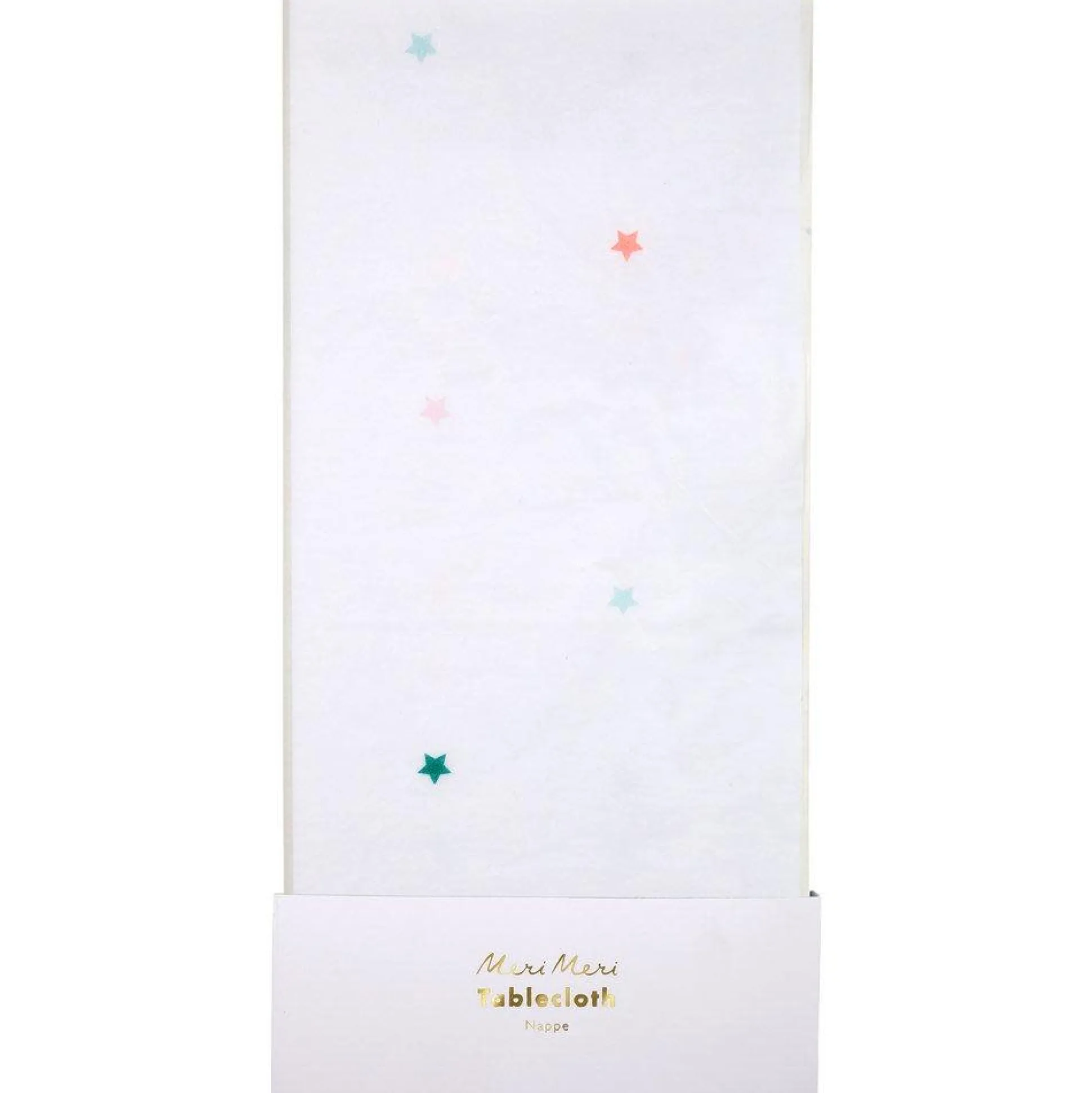 Rainbow Star Paper Tablecloth