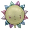 Rainbow Sun Foil Balloon